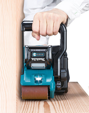 Makita BS001GZ Brushless Cordless Belt Sander, 76mm, 40V max XGT Li-Ion (Bare Tool Only)