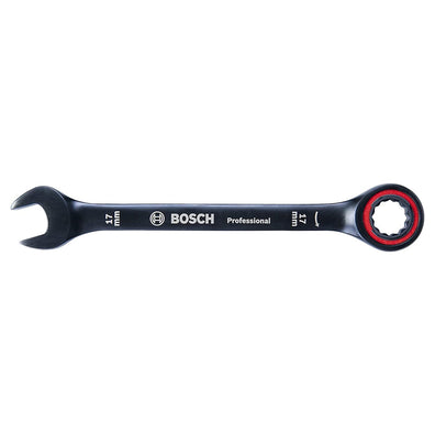 Bosch Professional 10pcs Combination Black Wrench Spanner Set, 8mm-19mm (1600A016BU)