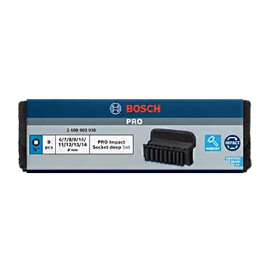 Bosch 9pcs 1/4