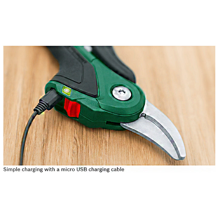 Bosch EasyPrune Cordless Pruner USB-Charged – GIGATOOLS