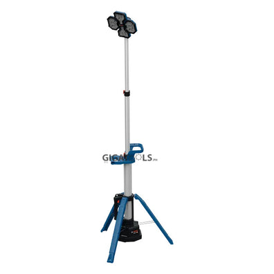 Bosch GLT 18V-5000 Professional Cordless LED Jobsite / Tower Work Light, 5000/2500/1000 Lumens, IP54 18V (Bare Tool Only)