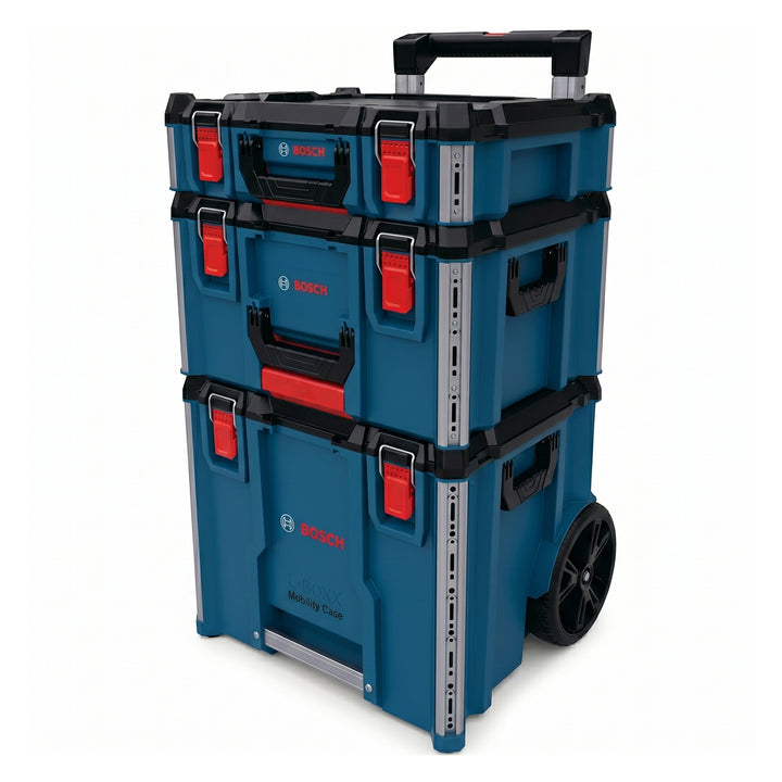 Bosch L-BOXX Contractor Set of 3 Professional Carrying Case System ...