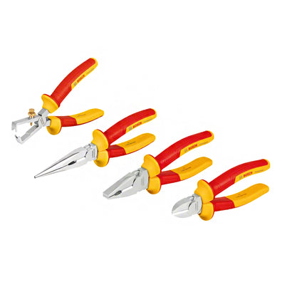 Bosch Professional 4pcs VDE Pliers Set (1600A02NG1)