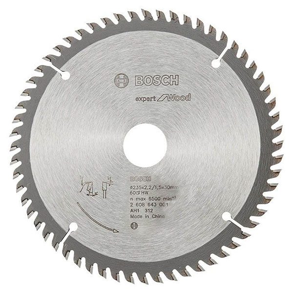Bosch 10" (254mm) 80T Expert for Wood Circular Saw blade ( 2608643003 )