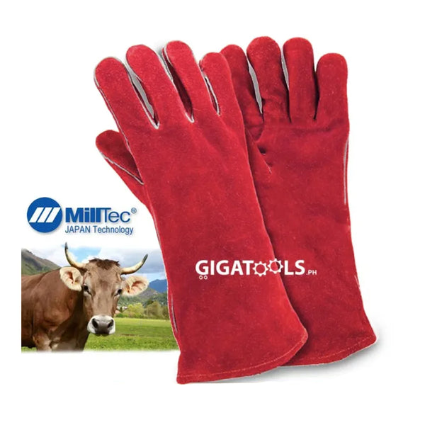 MILLTEC Professional Cow Hide Multi-Purpose Welding Gloves