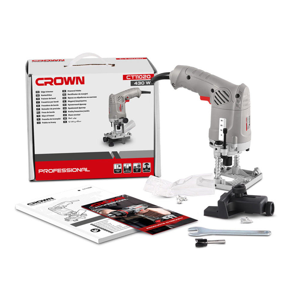 Crown Router Modem Crown CT11020 Palm Edge Router / Trimmer ( 430W ) – GIGATOOLS ...