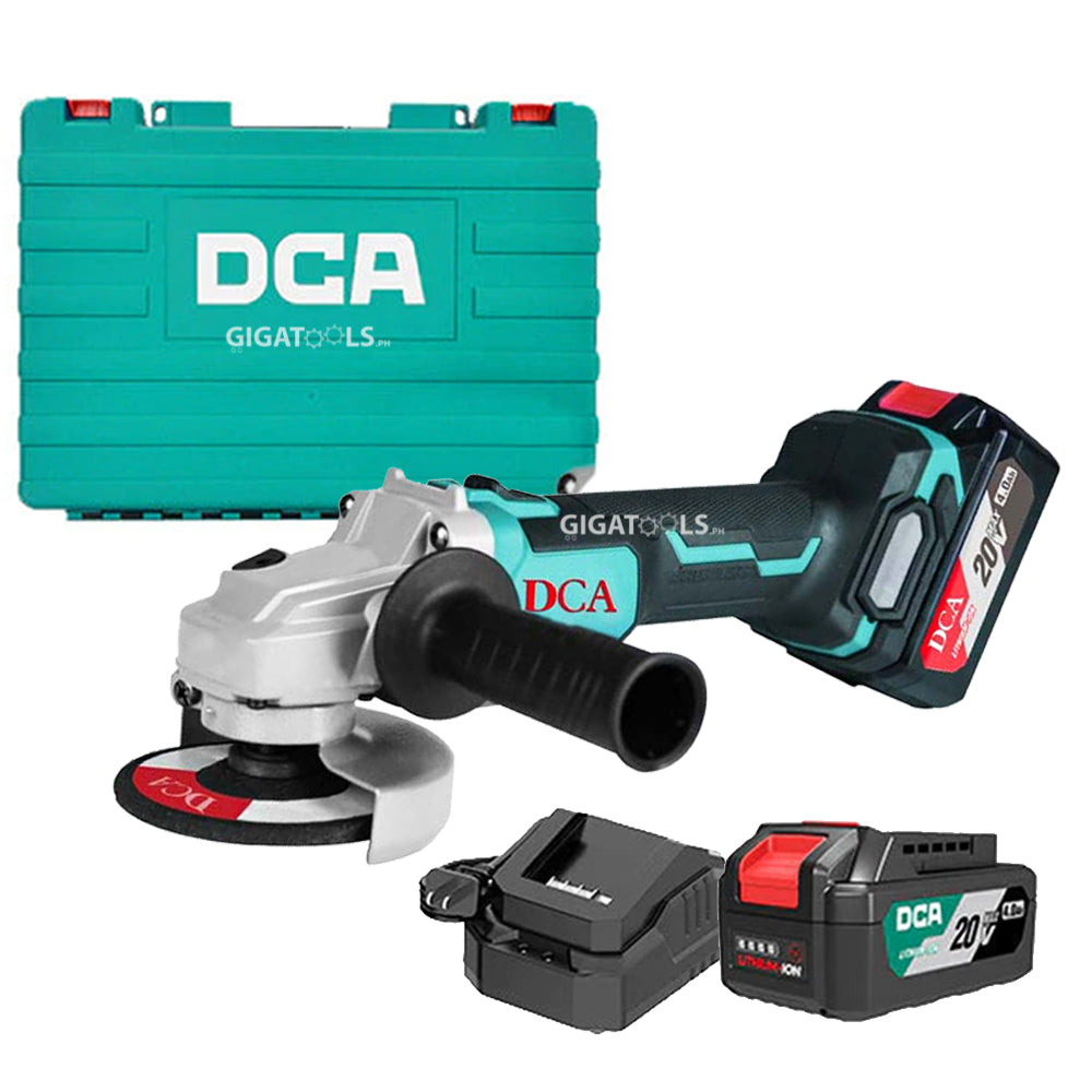 DCA ADSM03-100 EM Brushless Cordless Angle Grinder 4