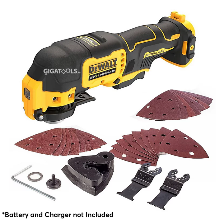 DeWalt DCS353N KR Brushless Cordless Oscillating Multi Tool 12V XR Li GIGATOOLS Industrial Center