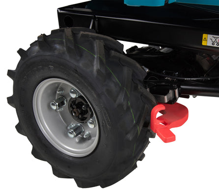 Makita DCU601Z Brushless Cordless 4-Wheel Battery Powered Wheelbarrow 18V X2 (36V) LXT, Electric Lift, 300 Kg Capacity (Bare Tool Only)