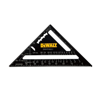 DeWalt Aluminum Angle Square Ruler Measure