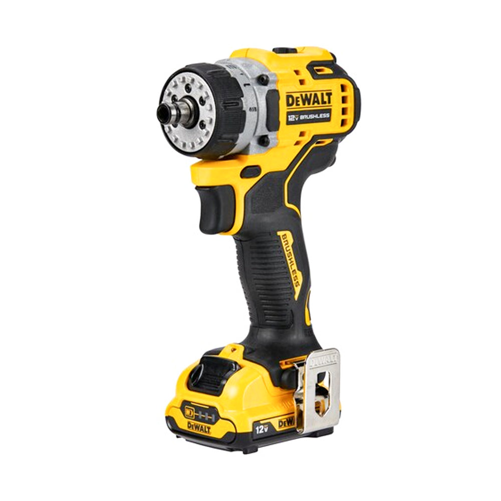 DeWalt DCD703D2 Brushless Cordless 5-in-1 Multi Head Drill/Driver 12V Kit Set DCD703