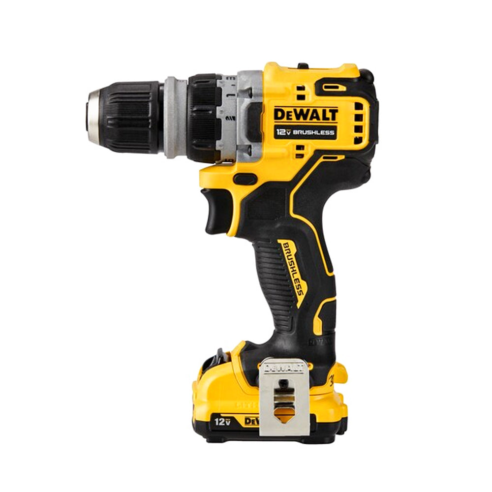 DeWalt DCD703D2 Brushless Cordless 5-in-1 Multi Head Drill/Driver 12V Kit Set DCD703