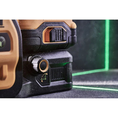 DeWalt DCE089NG18-XJ 30-Meters Green Beam Multiline Laser Level 12V/18V/20V XR (Bare Tool Only)