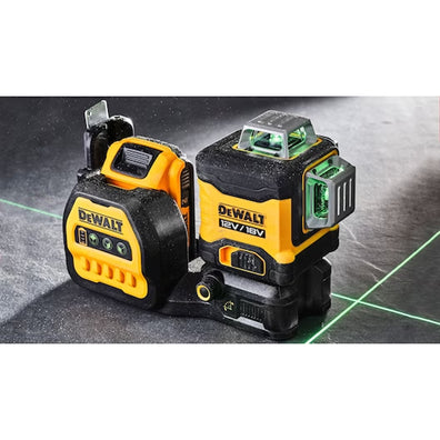 DeWalt DCE089NG18-XJ 70/100-Meters Green Beam Multiline Laser Level 12V/18V/20V XR (Bare Tool Only)