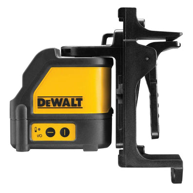 DeWalt 15-Meters Self-Leveling Cross Line Laser (DW088K) + FREE Stanley 1/4