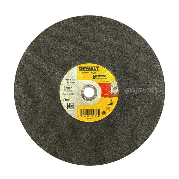 DeWalt 14-inch Abrasive Cutting Disc / Cut-off Wheel for Metal (DWA8011)