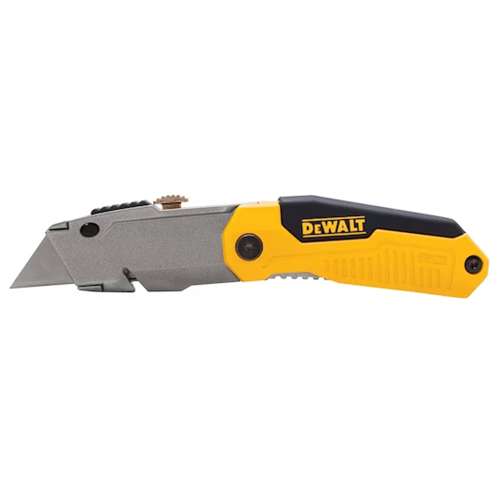 DeWalt Folding Retractable Utility Knife / Cutter ( DWHT10035-0 )