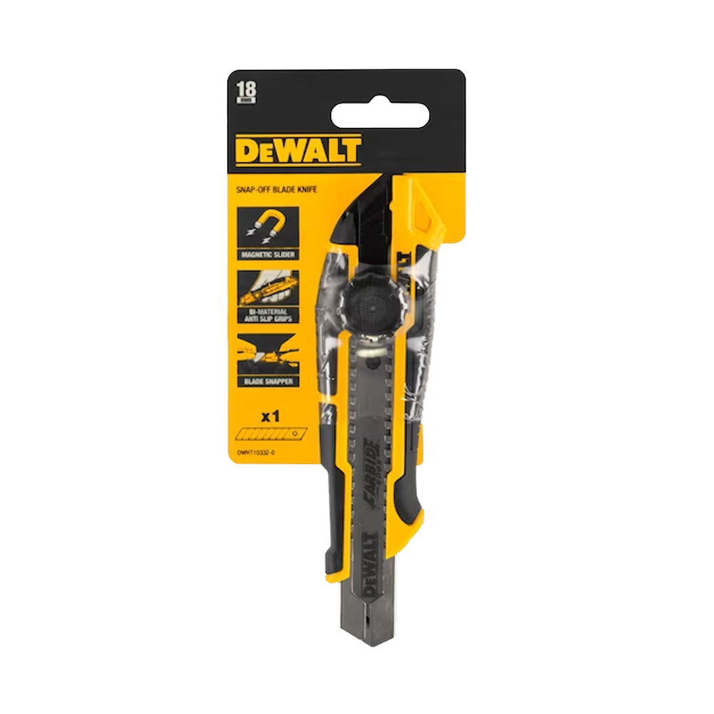 DeWalt Snap Off Knife Wheel with Thumb Wheel Lock Cutter (18mm) ( DWHT10332-0-30 )