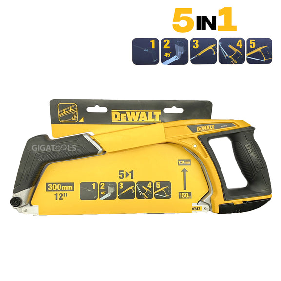 DeWalt 5in1 Hacksaw ( DWHT020547 ) GIGATOOLS Industrial Center