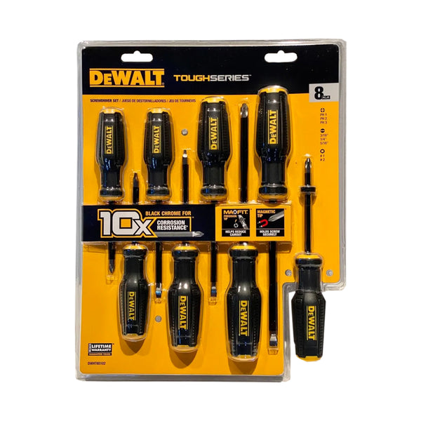 DeWalt 8pcs. TOUGHSERIES™ MAX FIT Screwdriver Set ( DWHT65102 )