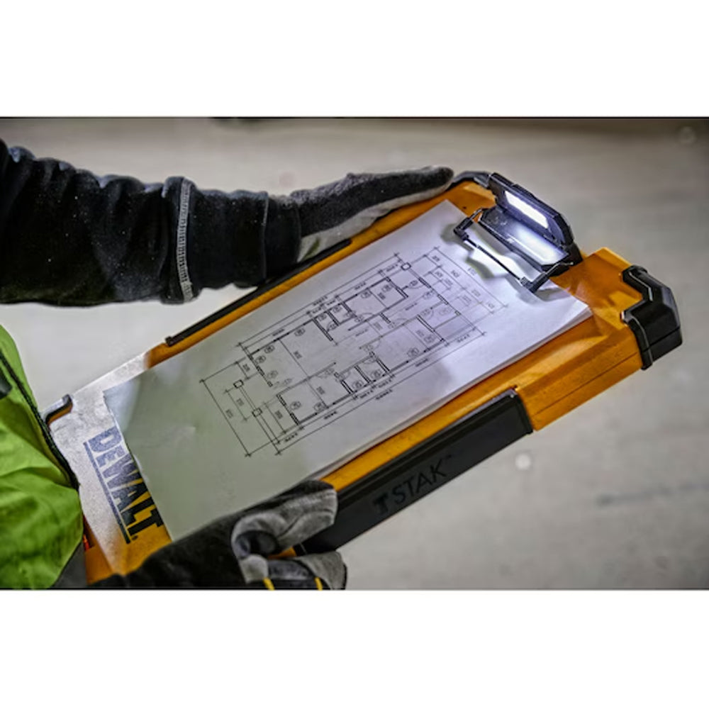 DeWalt TSTAK Jobsite Clipboard with LED Light ( DWST82732-1 )