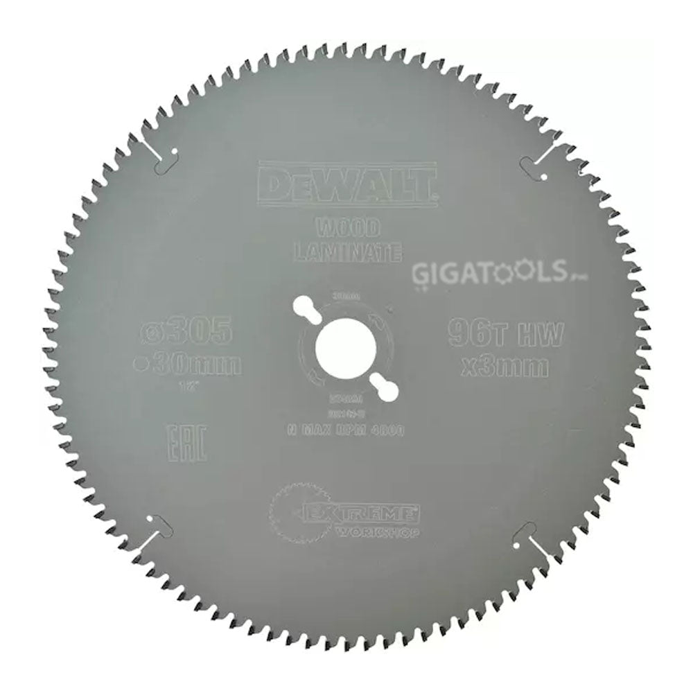 Dewalt DT4290-QZ 305x30mmx96T EXTREME Table Saw Blade
