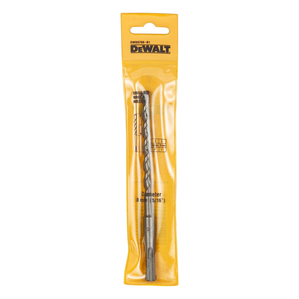 Dewalt Masonry Hammer Drill Bit SDS-Plus