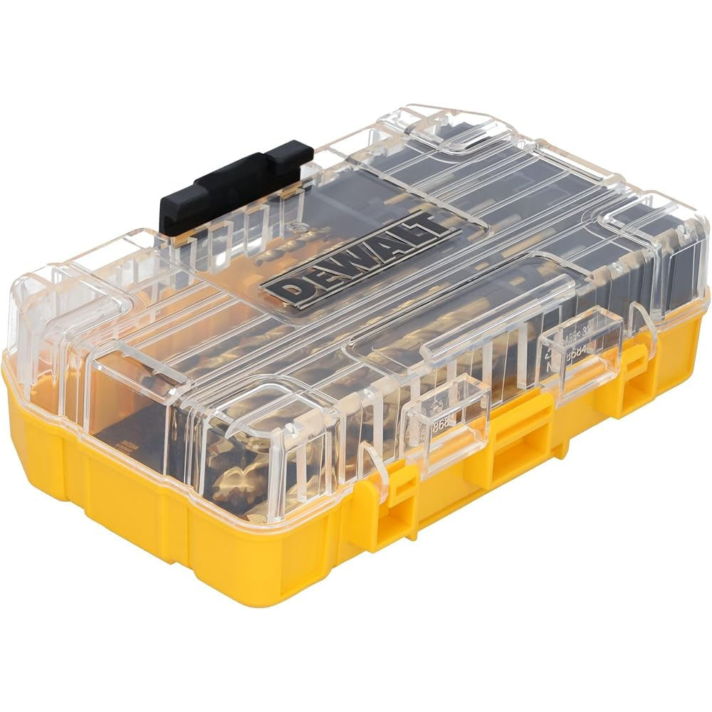 Dewalt DW1361 Titanium Nitrate Coated Drill Bit Set 21Pcs