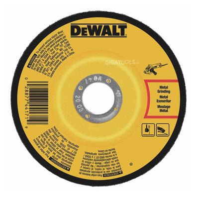 Dewalt DW4547AIA-AE Metal Grinding Wheel - 180 x 6 x 22mm Type 27