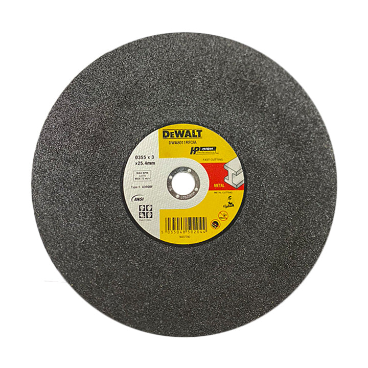 DeWalt 14-inch Abrasive Cutting Disc / Cut-off Wheel for Metal