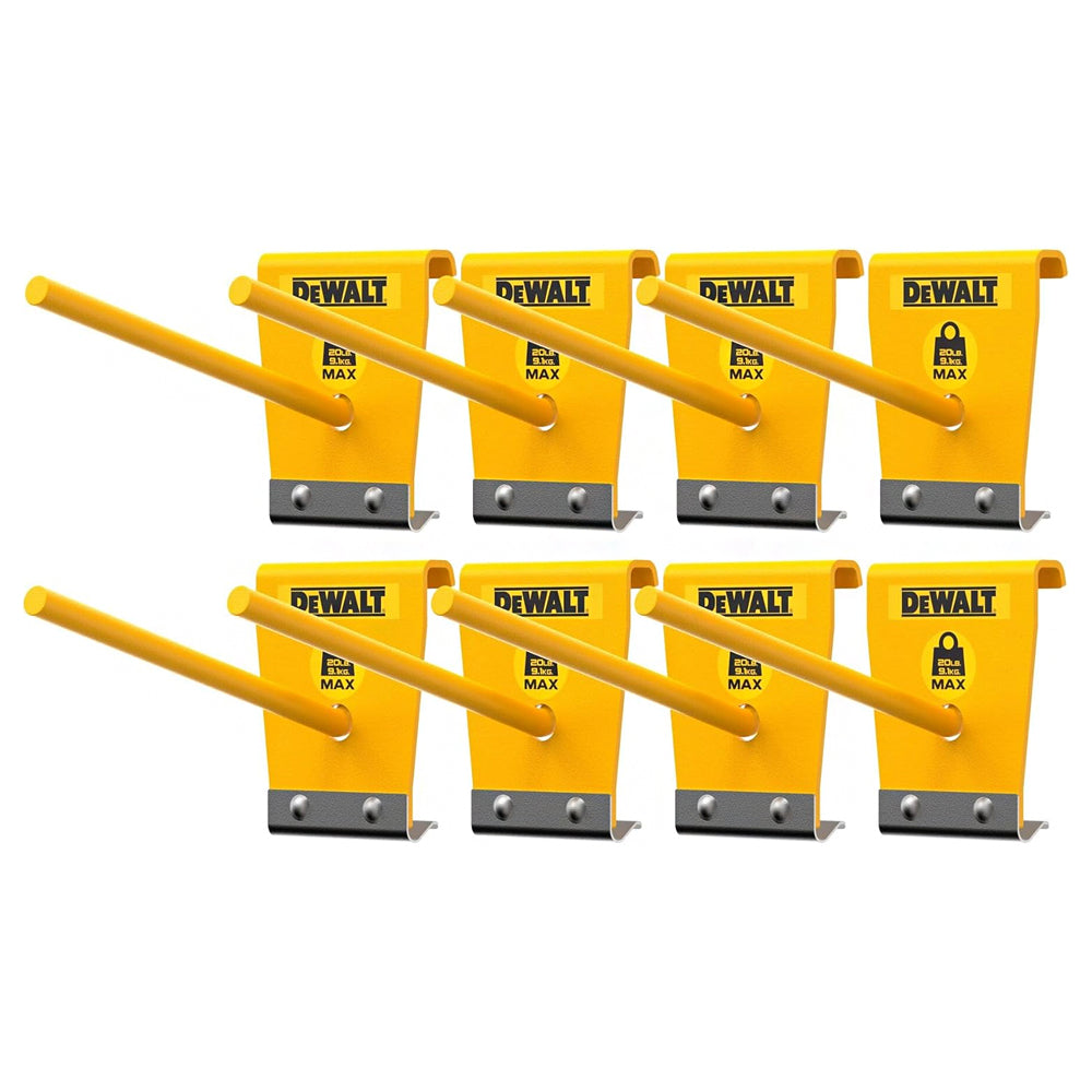 DeWalt DWST82817 Corded Power Tool Peg Hook Set, 8 pack