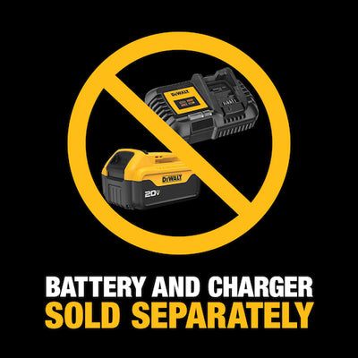 DeWalt DCW620NT-KR 8MM Brushless Cordless Compact Router 20V Max (Bare Tool Only)