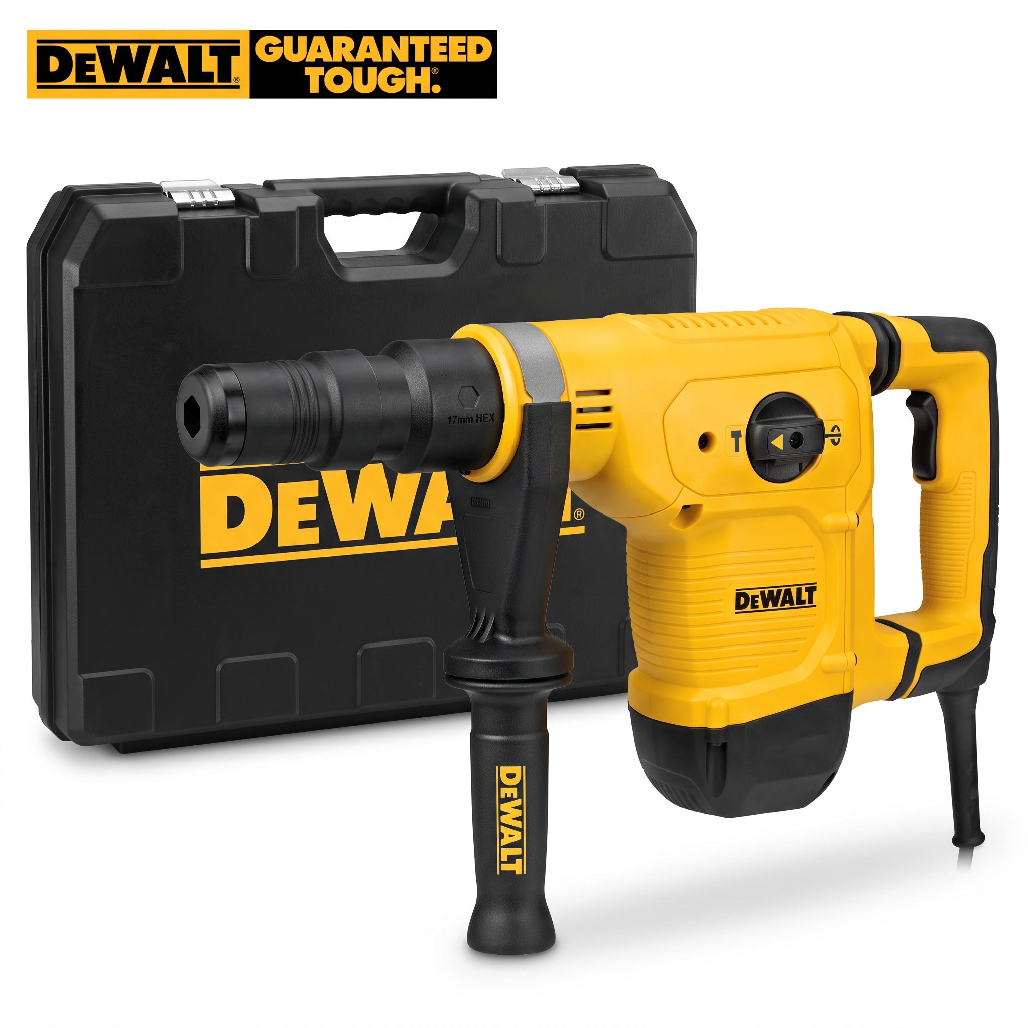 DeWalt D25811K Demolition Hammer 17mm Hex (1050W)
