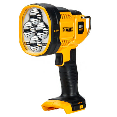 DeWalt DCL043 Cordless Jobsite LED Spotlight / Work Light, Pivoting Head, 1500 Lumens 18V/20V (Bare Tool Only)