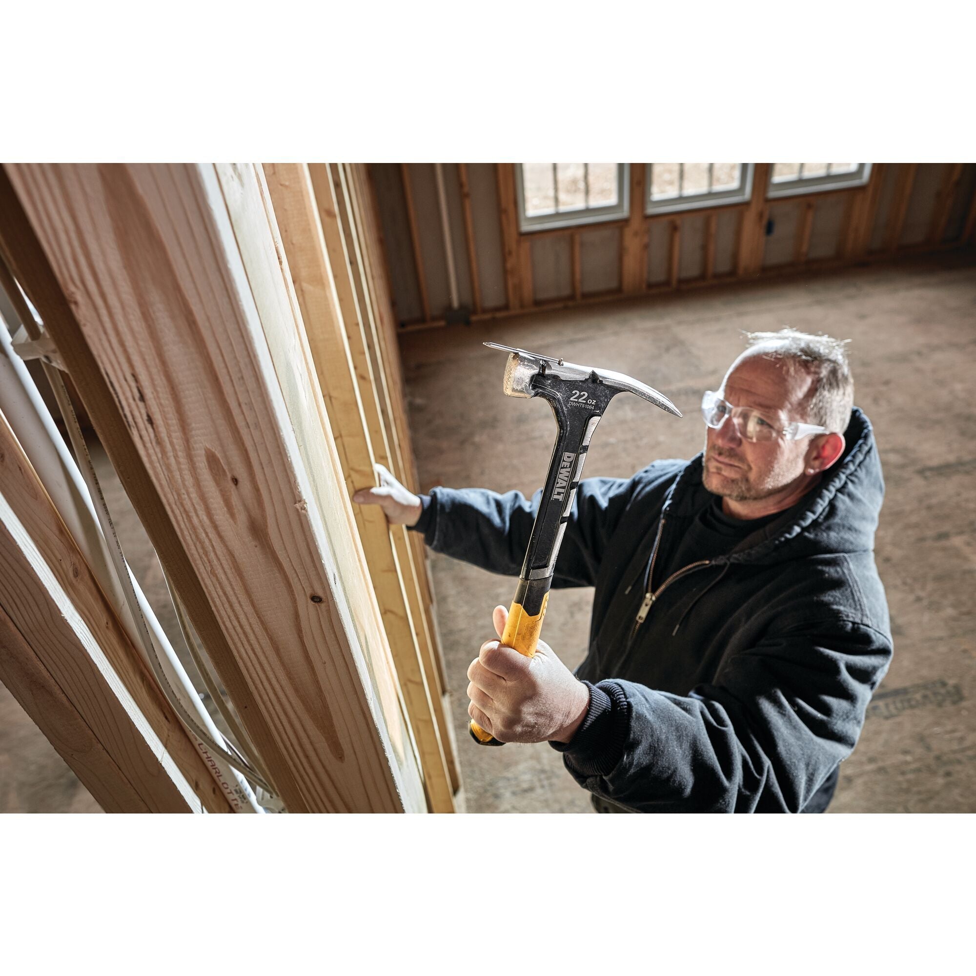 DeWalt Milled Striking Face Steel Hammer, 623g (DWHT0-51064)