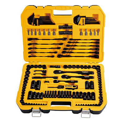 DeWalt Socket Wrench / Allen Wrench / Screwbit Black Chrome Mechanics Tool Set (184-Piece)