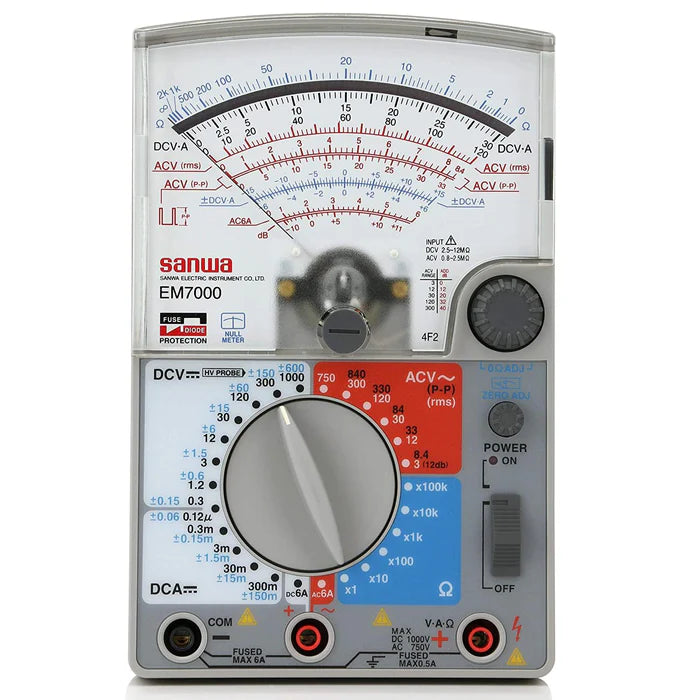 Multimeter Ec700 Sanwa EM7000 Analog Multimeter - High Sensitivity FET for Measurement ...