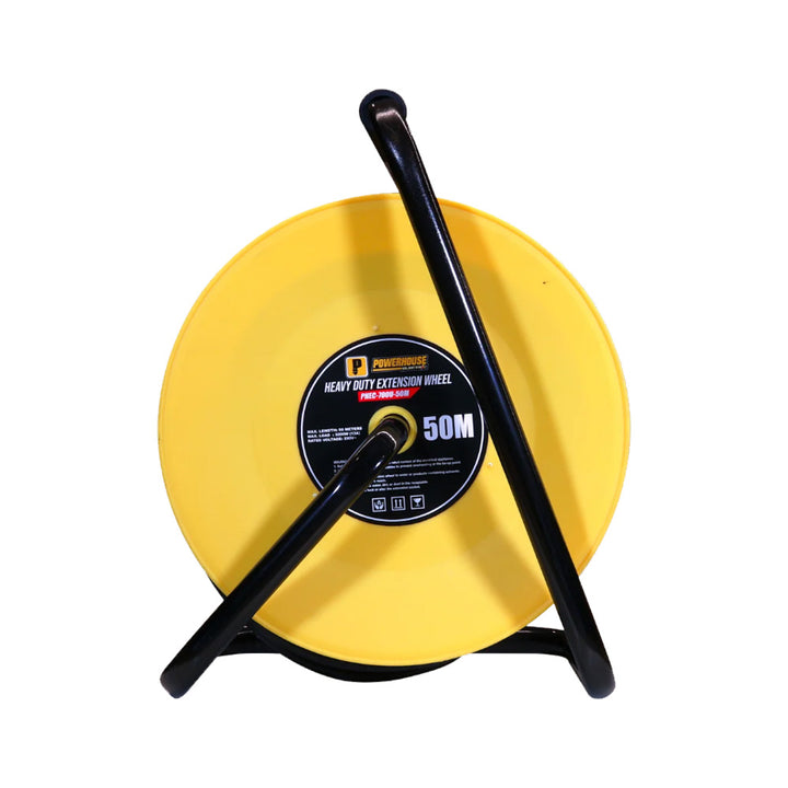 Powerhouse Heavy Duty Extension Wheel 50M w/ 4 Gang Universal Outlet ...