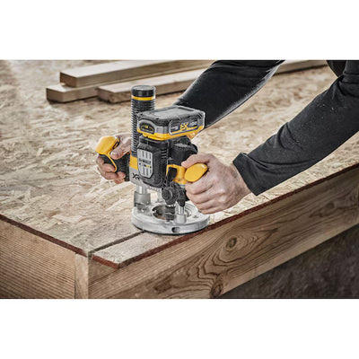 DeWalt DCW620NT-KR 8MM Brushless Cordless Compact Router 20V Max (Bare Tool Only)
