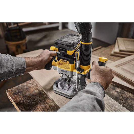 DeWalt DCW620NT-KR 8MM Brushless Cordless Compact Router 20V Max (Bare Tool Only)
