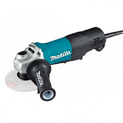 Makita GA4051R Angle Grinder 100mm (4″) with Paddle Switch (1,300W), Undetachable Wheel Cover
