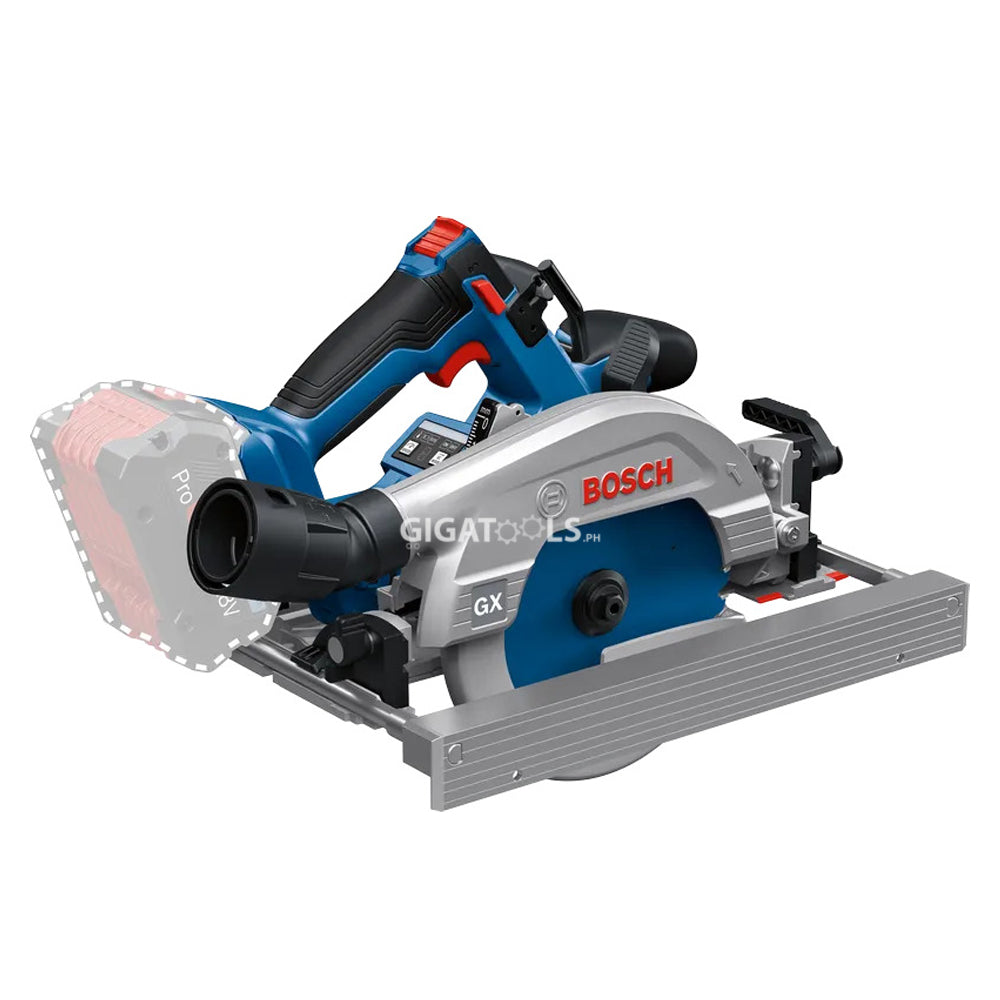 Bosch GKS 18V-57-2 GX Professional Brushless Cordless Plunge Circular Saw 18V, Guide Rail Compatible ( Bare Tool Only)