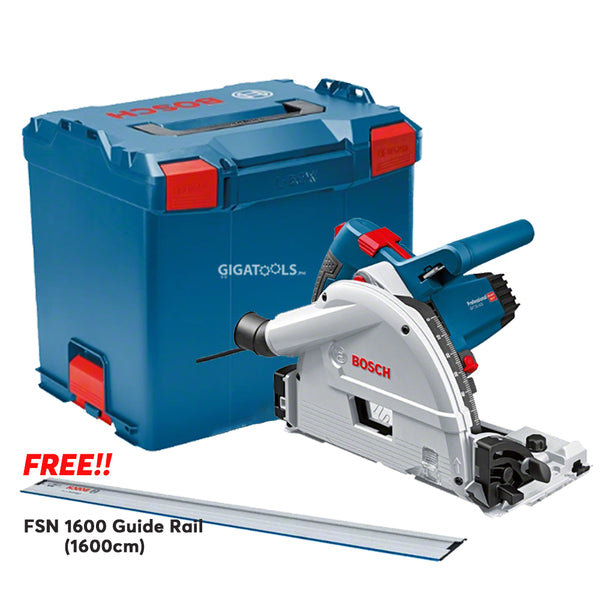 Bosch GKT 55 GCE Professional Plunge cut Saw / Track saw with FREE FSN 1600 Guide rail
