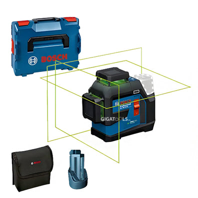 Bosch GLL 90-33 XG Professional Line Laser (Green), 3x 360°