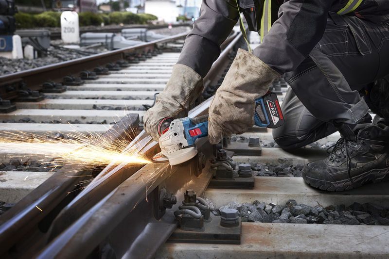 Bosch GWS 18V-11 S Brushless Cordless Angle Grinder, up to 1100W power (Bare Tool Only)