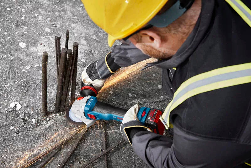 Bosch GWS 18V-11 S Brushless Cordless Angle Grinder, up to 1100W power (Bare Tool Only)