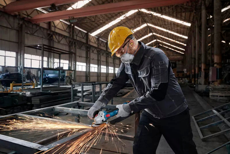 Bosch GWS 18V-8 Brushless Cordless Angle Grinder Kit Set, up to 800W power