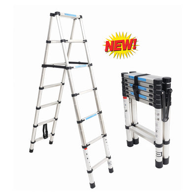 Homecare Aluminum Telescopic Ladder - Double Side