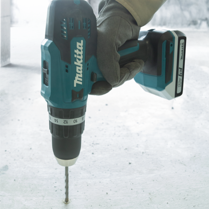 Makita HP488D002-1 Cordless Hammer Driver Drill 18V G-Series 13mm (1/2