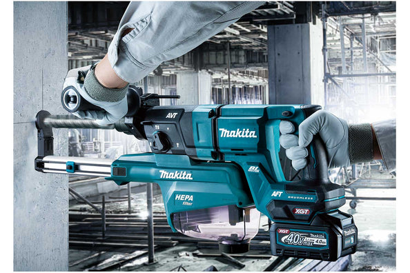 Makita HR007GZ01 Cordless Brushless Rotary Hammer 28mm (1-1/8″), SDS-Plus 40Vmax XGT™ Li-ion (Bare Tool Only)